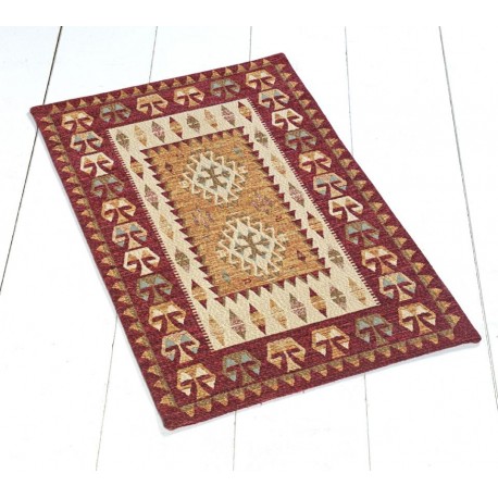 Tappeto Kilim Finicop by Suardi 65x110 cm - rosso