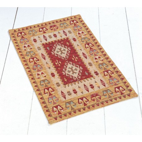 Tappeto Kilim Finicop by Suardi 65x110 cm - giallo