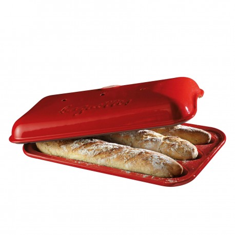 Stampo Cuoci pane baguette Emile Henry in ceramica cm 40