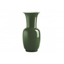 Vaso Venini murano in vetro opalino verde mela cm 30