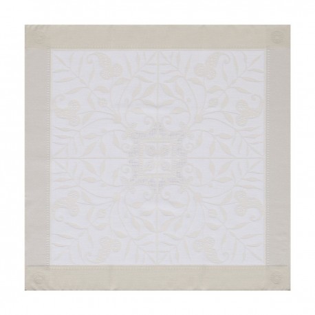 Tovagliolo Le Jacquard Francais Venezia Ivoire - 58x58 cm