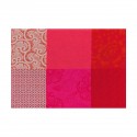 Le jacquard francais tovaglietta americana antimacchia Fleurs de Kyoto enduite Le jacquard francais tovaglietta americana antimacchia Fleurs de Kyoto enduite