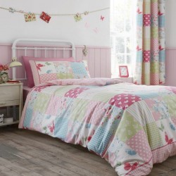 Catherine Lansfiled Kids set copripiumino singolo patchwork con federa