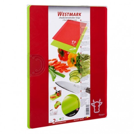 Taglieri antiscivolo flessibili Westmark Gripp 30x38 cm set 2 pezzi