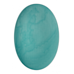 Piatto ovale Rosenthal Mesh aqua cm 42 