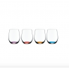 Set 4 bicchieri Riedel O wine tumbler happy O