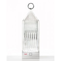 Lampada Battery Kartell cristallo Ferruccio Laviani cm 22
