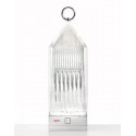 Lampada Battery Kartell cristallo Ferruccio Laviani cm 22