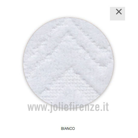Asciugamani set 5 pezzi Devon Jolie Firenze - bianco