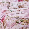Copripiumino matrimoniale Mirabello Limoge rosa con federe
