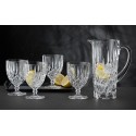 Set 5 pezzi Nachtmann Noblesse brocca + 4 calici in cristallo Set 5 pezzi Nachtmann Noblesse brocca + 4 calici in cristallo