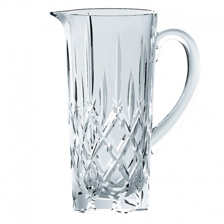 Set 5 pezzi Nachtmann Noblesse brocca + 4 calici in cristallo