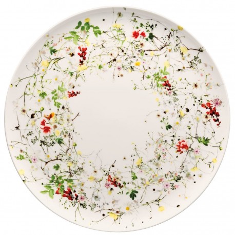 Piatto segnaposto Rosenthal Brillance Fleurs Sauvages cm 33