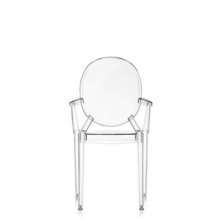 Sedia Kartell Luis Ghost in policarbonato trasparente cristallo