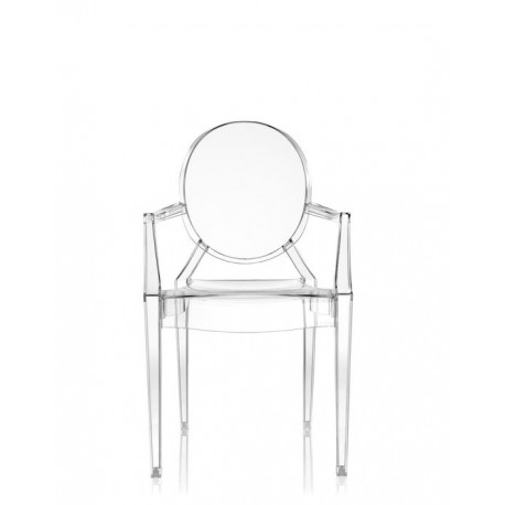 Sedia Kartell Luis Ghost in policarbonato trasparente cristallo