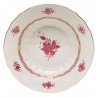 Piatto fondo Herend Apponyi rosa 24,5 cm Piatto fondo Herend Apponyi rosa 24,5 cm