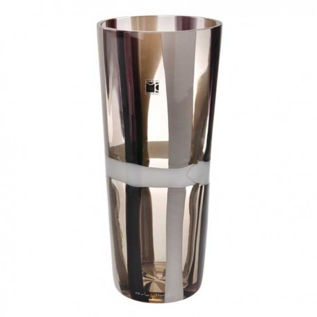 Vaso soffiato Troncocono Carlo Moretti