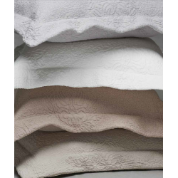 Cuscino Mastro Raphael Midsummer Damasco - Grigio chiaro