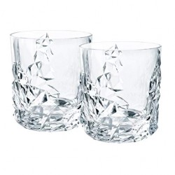 Set 12 bicchieri Nachtmann Highland square in cristallo molato