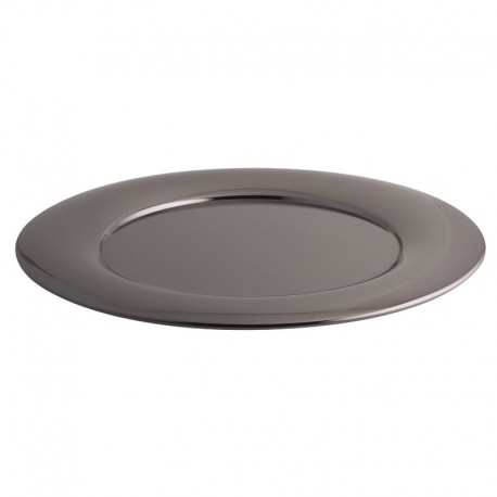 Show plate Sambonet Sphera pvd black cm 32