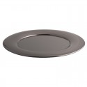 Show plate Sambonet Sphera pvd black cm 32