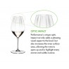 Riedel Performance chardonnay glass in optical crystal