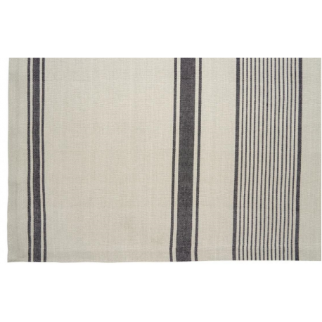 Tovaglia Canapa Jolie Firenze cm 140x240 - Riga Nero