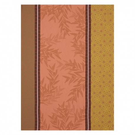 Strofinaccio Le jacquard Francais Oliviers Luberon - Tuile
