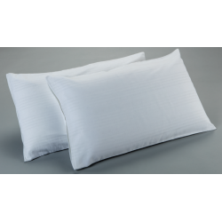 Copriguanciali in cotone sanforizzato con cerniera - set 2 pezzi