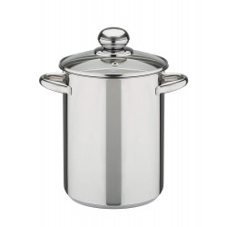 Pentola per asparagi in acciaio Barazzoni cm 16