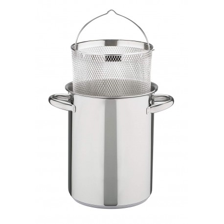 Barazzoni Stahl Spargel Topf 16 cm