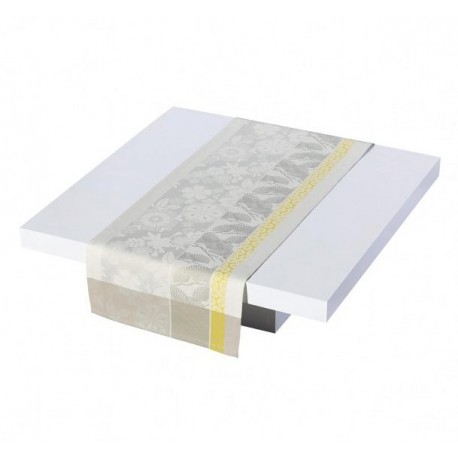 Striscia da tavola Le jacquard Francais Sakura Litchi 55x150 cm