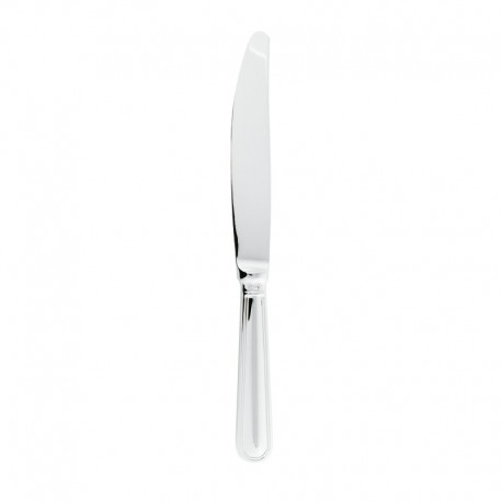 Tischmesser Sambonet Contour mit Kabelgriff aus poliertem Stahl
