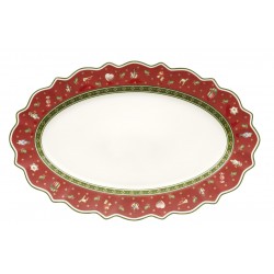 Villeroy oval tray and Boch...