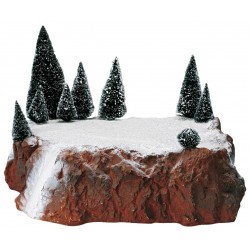 Lemax base media con alberi