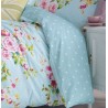 Canterbury blue Catherine Lansfiled copripiumino 1 piazza e mezza con due federe