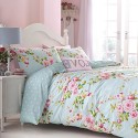Canterbury blue Catherine Lansfiled copripiumino 1 piazza e mezza con due federe