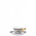 Piatto piano Versace Marqueterie 25 anni cm 22 Piatto piano Versace Marqueterie 25 anni cm 22