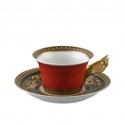 Piatto piano Versace Gold Ivy 25 anni cm 22 Piatto piano Versace Gold Ivy 25 anni cm 22