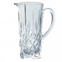 Set 5 pezzi Nachtmann Noblesse brocca + 4 calici in cristallo
