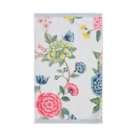 Pip Studio good morning asciugamano ospite 30x50 cm - white Pip Studio good morning asciugamano ospite 30x50 cm - white