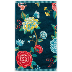 Pip Studio good evening asciugamano ospite 30x50 cmb - dark blu