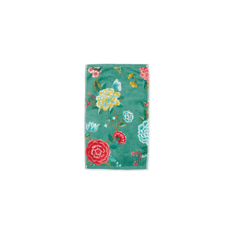 Pip Studio good evening asciugamano ospite 30x50 cm - green