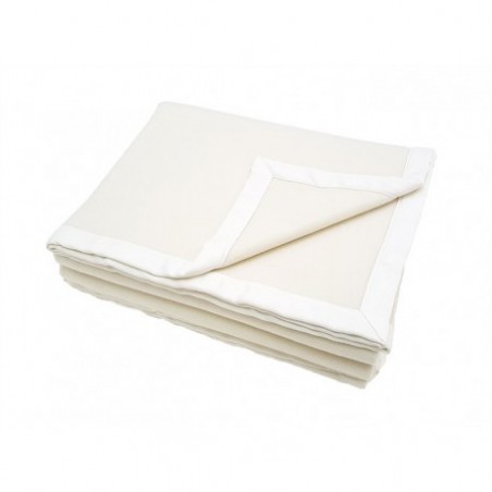 Coperta matrimoniale pura lana CO.BI Burcina greggio Coperta matrimoniale pura lana CO.BI Burcina greggio