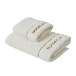 Borbonese set asciugamani Fine OP - bianco