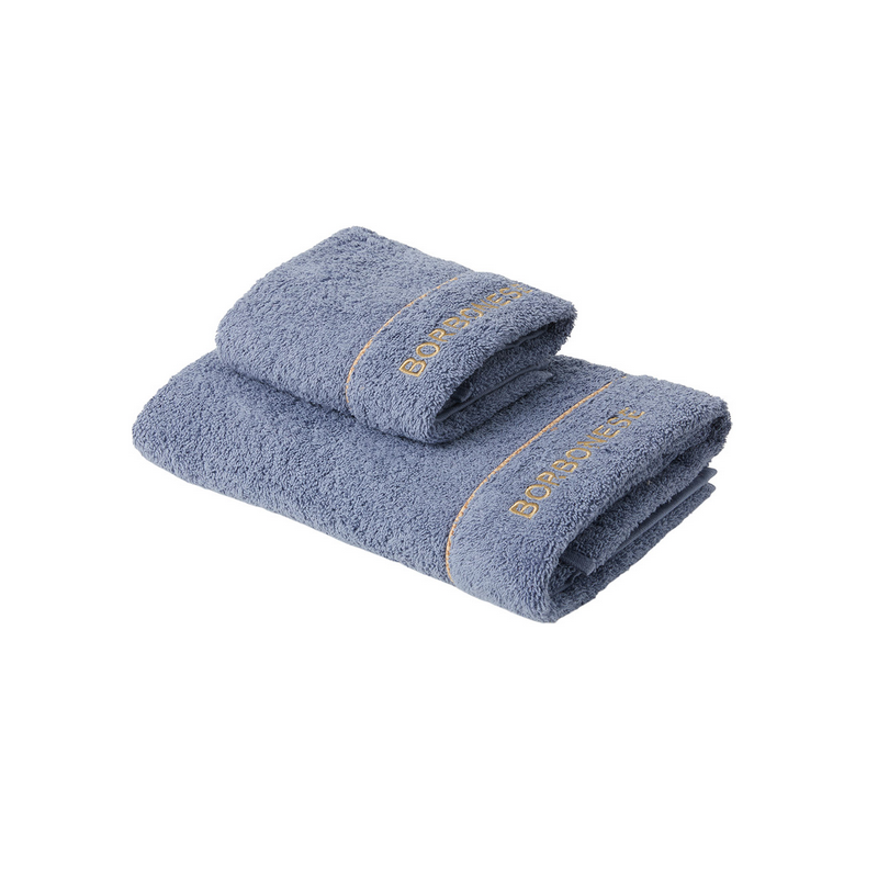 Borbonese set asciugamani Fine OP - jeans