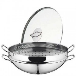 Wok WMF in acciaio Macao