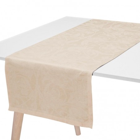 Le Jacquard Francais striscia da tavola puro lino Tivoli 50x150 cm - ble Le Jacquard Francais striscia da tavola puro lino Tivoli 50x150 cm - ble