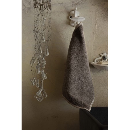 Lavette spugna Arte Pura set 2 pezzi 30x30 cm - gesso old