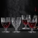 Set 5 pezzi Nachtmann Noblesse brocca + 4 calici in cristallo